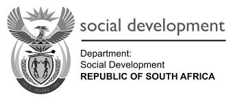 Department of social development Department of social development